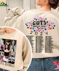 Olivia Rodrigo Guts Shirt Merch Tour 2024 T-Shirt Unisex