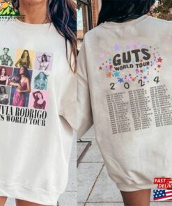 Olivia Rodrigo Guts Tour 2024 Shirt The World T-Shirt Hoodie Classic