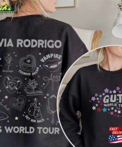 Olivia Rodrigo Guts Tour 2024 Shirt The World T-Shirt Unisex Classic