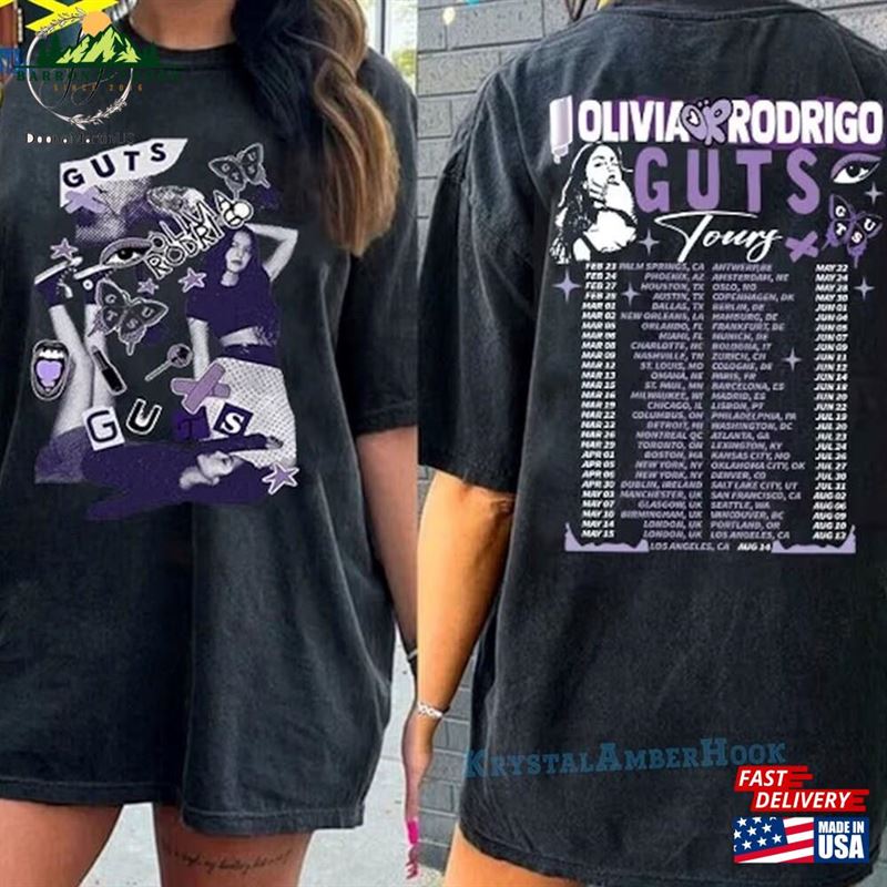 Olivia Rodrigo Guts Tour 2024 Sweatshirt The World Shirt Hoodie Unisex Classic Olivia Rodrigo Guts Tour 2024 Sweatshirt The World Shirt Hoodie Unisex Classic