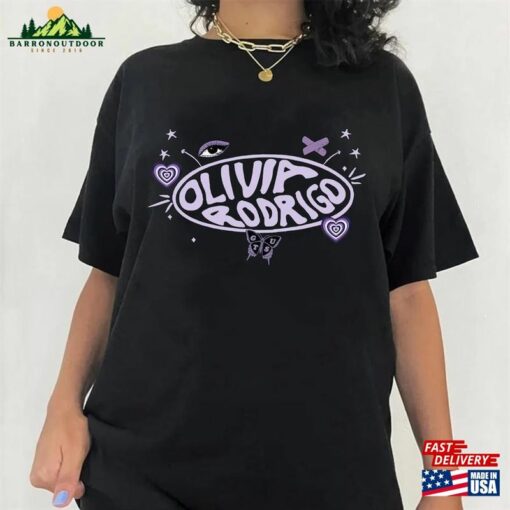 Olivia Rodrigo Guts Tour 2024 T-Shirt All Size S 5Xl Hoodie Classic