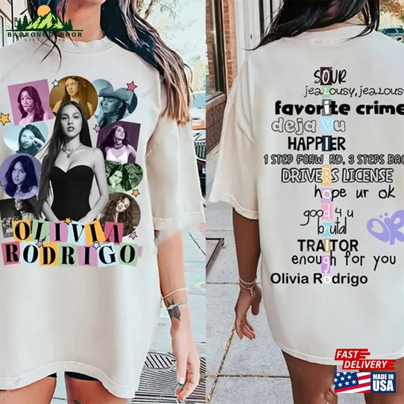 Olivia Rodrigo Guts Tour T-Shirt Tee Fan Merch Unisex Sweatshirt Olivia Rodrigo Guts Tour T-Shirt Tee Fan Merch Unisex Sweatshirt