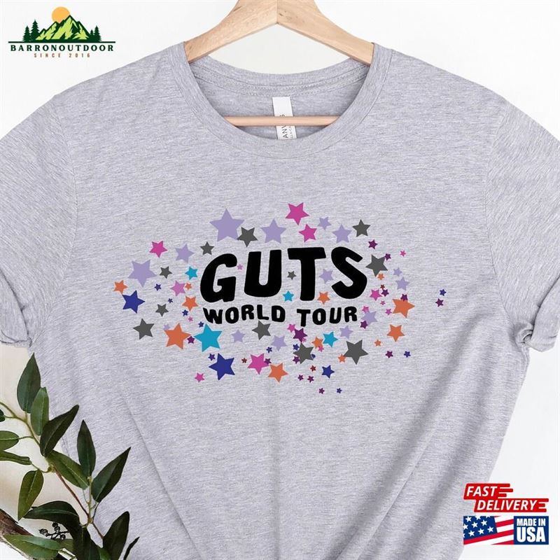 Olivia Rodrigo Guts World Tour T-Shirt Music Concert Shirt 2024 Hoodie Olivia Rodrigo Guts World Tour T-Shirt Music Concert Shirt 2024 Hoodie