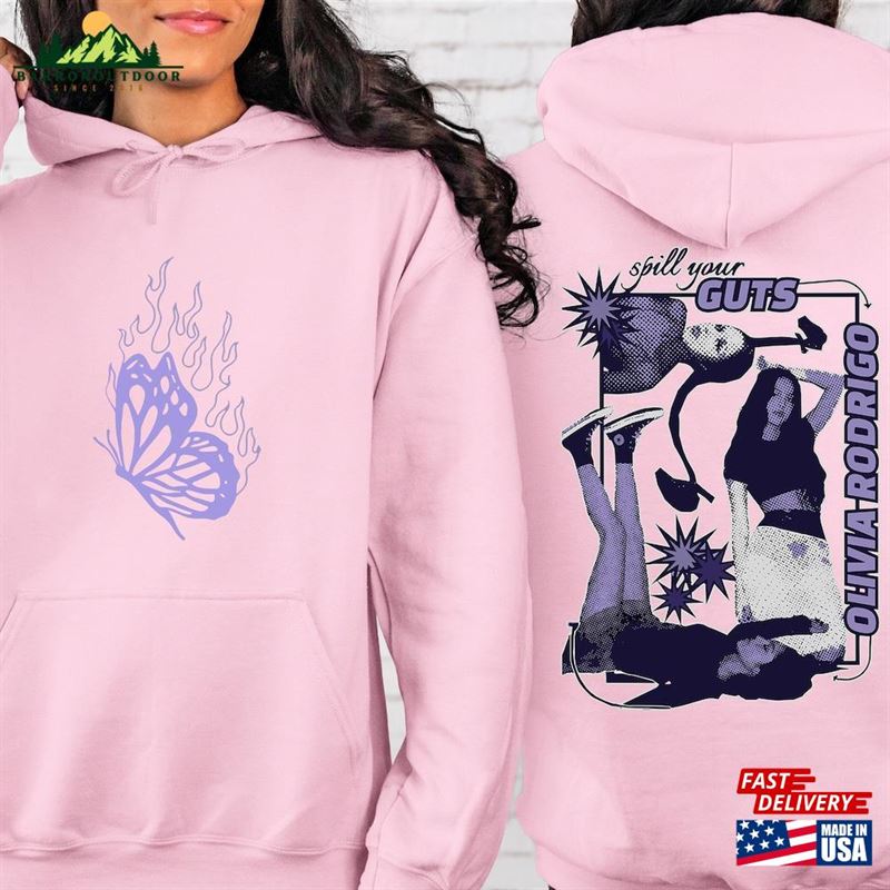 Olivia Rodrigo Inspired Shirt Trendy T-Shirt Gen Z Fashion Classic Sweatshirt Olivia Rodrigo Inspired Shirt Trendy T-Shirt Gen Z Fashion Classic Sweatshirt