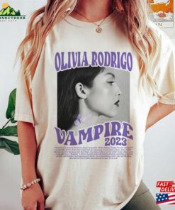 Olivia Rodrigo Vampire Red New Album Merch Shirt Hoodie Classic