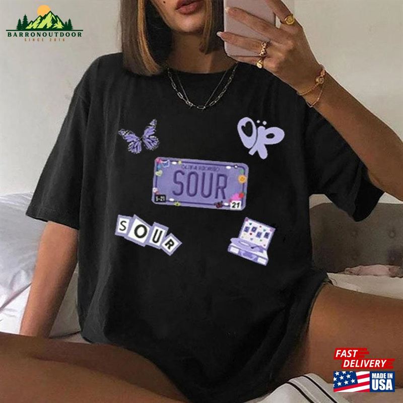Olivia Sour Tour 2023 Shirt Rodrigo T-Shirt Album Unisex Sweatshirt Olivia Sour Tour 2023 Shirt Rodrigo T-Shirt Album Unisex Sweatshirt