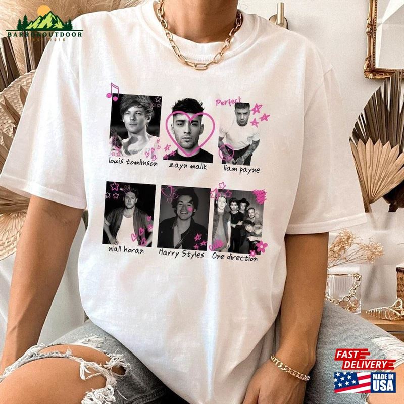 One Direction Fans T-Shirt Band Shirt 1D Unisex Sweatshirt One Direction Fans T-Shirt Band Shirt 1D Unisex Sweatshirt