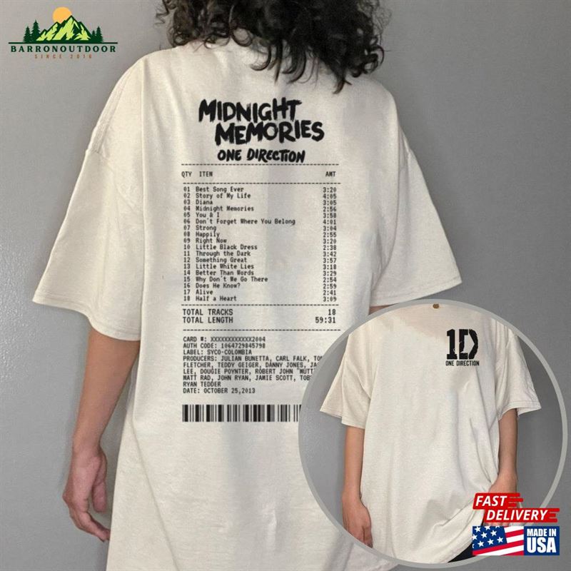 One Direction Midnight Memories Shirt 90S Vintage Merch Tour 2023 Unisex Sweatshirt One Direction Midnight Memories Shirt 90S Vintage Merch Tour 2023 Unisex Sweatshirt