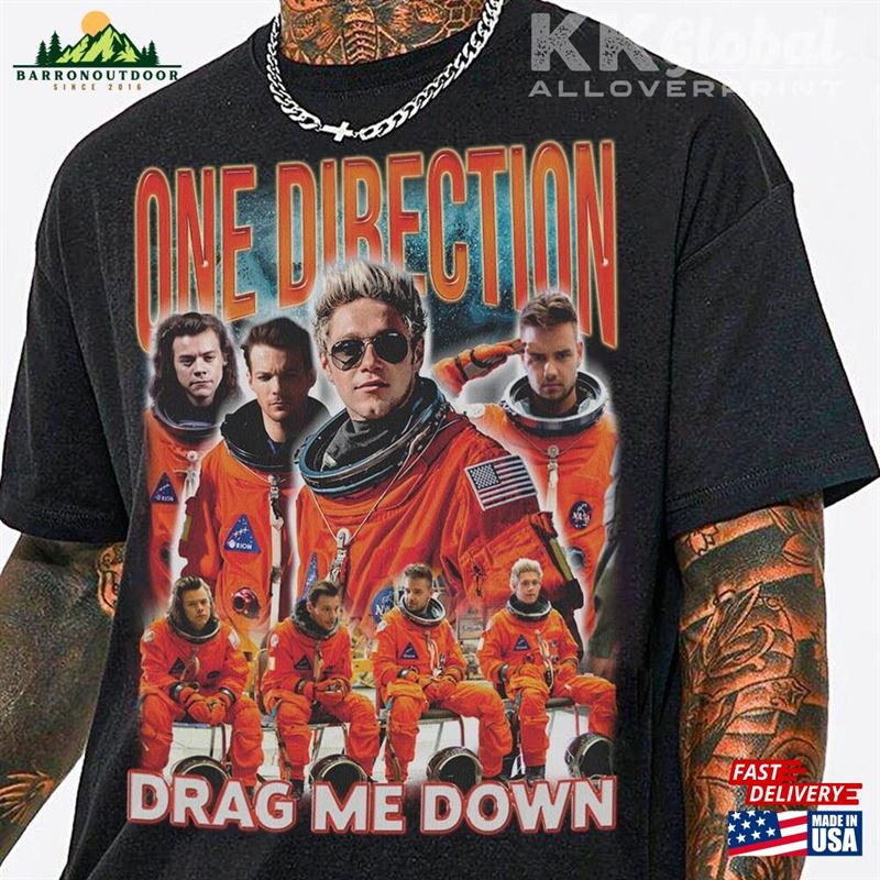 One Direction Music Shirt 90S Vintage Merch Drag Me Down Album Tour 2023 1D Unisex Tee Sweat 240623S3 Classic T-Shirt One Direction Music Shirt 90S Vintage Merch Drag Me Down Album Tour 2023 1D Unisex Tee Sweat 240623S3 Classic T-Shirt