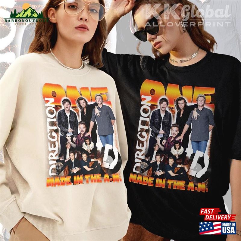 One Direction Music Shirt 90S Vintage Merch Made In The A M Album Tour 2023 1D Unisex Tee Sweat 240623S3 Hoodie One Direction Music Shirt 90S Vintage Merch Made In The A M Album Tour 2023 1D Unisex Tee Sweat 240623S3 Hoodie