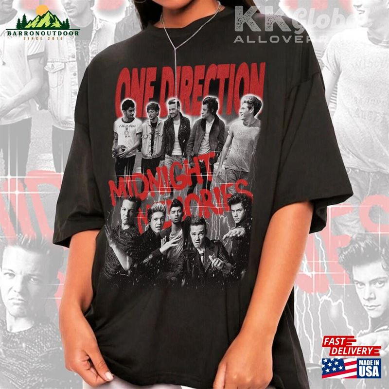 One Direction Music Shirt 90S Vintage Merch Midnight Memories Album Tour 2023 1D Unisex Tee Sweat 240623S3 Classic T-Shirt One Direction Music Shirt 90S Vintage Merch Midnight Memories Album Tour 2023 1D Unisex Tee Sweat 240623S3 Classic T-Shirt