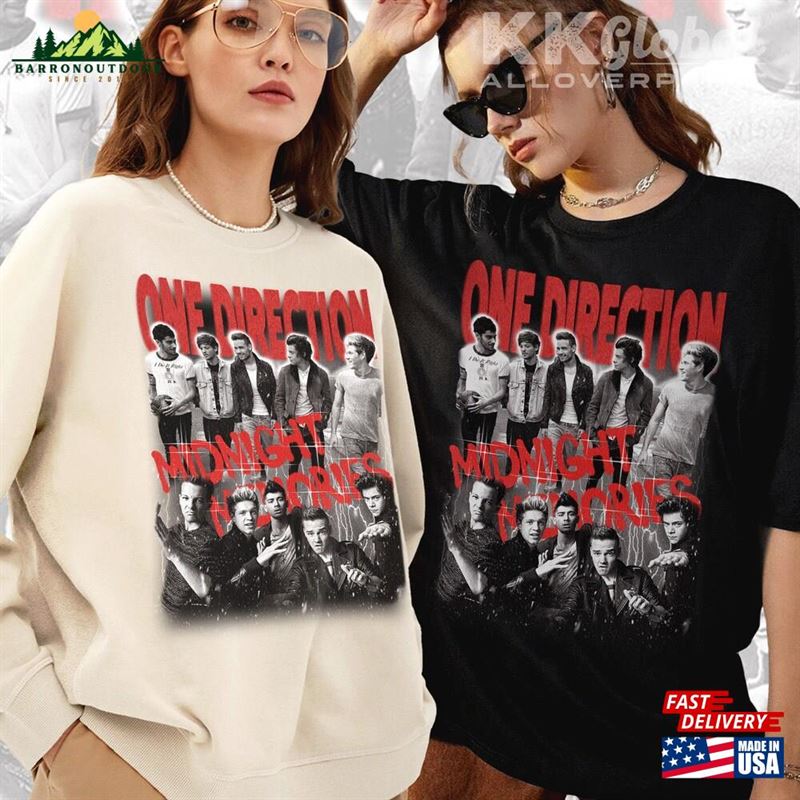 One Direction Music Shirt 90S Vintage Merch Midnight Memories Album Tour 2023 1D Unisex Tee Sweat 240623S3 Classic T-Shirt One Direction Music Shirt 90S Vintage Merch Midnight Memories Album Tour 2023 1D Unisex Tee Sweat 240623S3 Classic T-Shirt