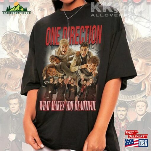 One Direction Music Shirt 90S Vintage Merch What Make You Beautiful Album Tour 2023 Unisex Tee Sweat 240623S3 Hoodie