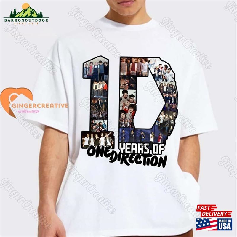 One Direction Shirt Tee Band Classic T-Shirt One Direction Shirt Tee Band Classic T-Shirt