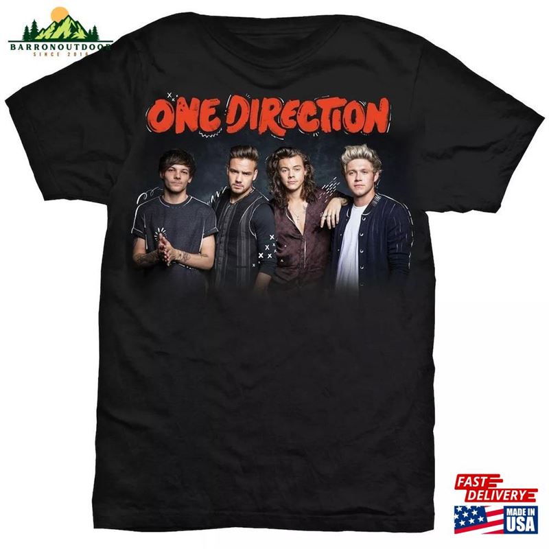 One Direction T-Shirt Merch 1D Gift Hoodie Classic One Direction T-Shirt Merch 1D Gift Hoodie Classic