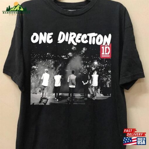 One Direction Tour 2023 Shirt Music Albums Graphic Classic Unisex