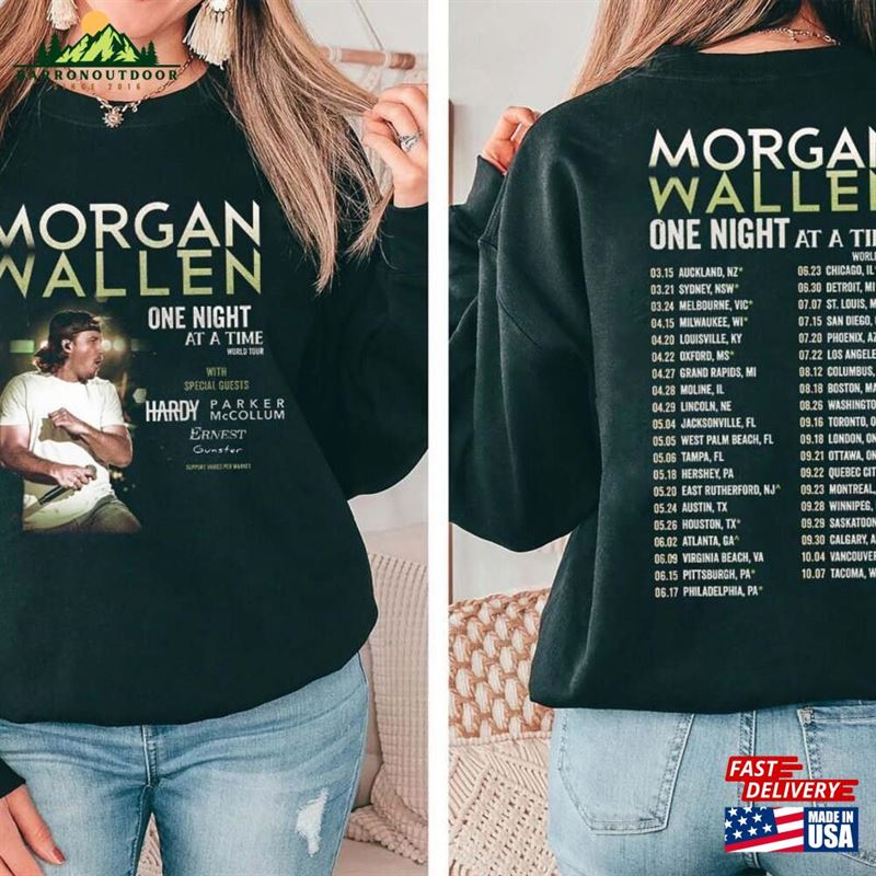 One Night At A Time Morgan Wallen 2023 Tour Shirt Cowboy Merch Hoodie Sweatshirt One Night At A Time Morgan Wallen 2023 Tour Shirt Cowboy Merch Hoodie Sweatshirt