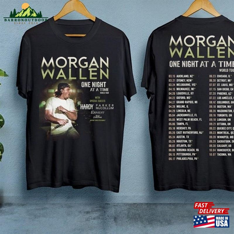 One Night At A Time Morgan Wallen 2023 Tour Shirt Fan Gift Country Music Unisex Sweatshirt One Night At A Time Morgan Wallen 2023 Tour Shirt Fan Gift Country Music Unisex Sweatshirt