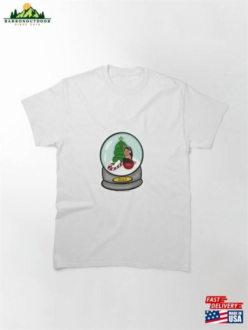 Oodles Christmas Snow Globe Classic T-Shirt