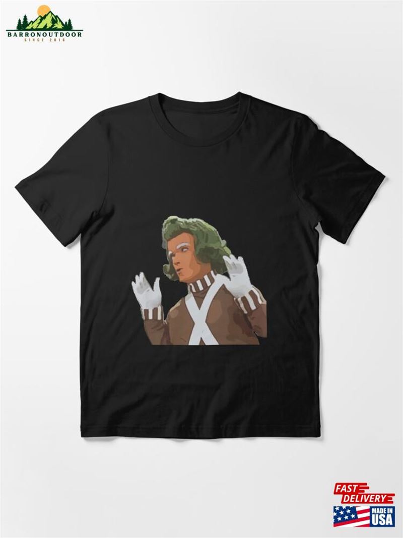 Oompa Loompa Willy Wonka Essential T-Shirt Classic Oompa Loompa Willy Wonka Essential T-Shirt Classic