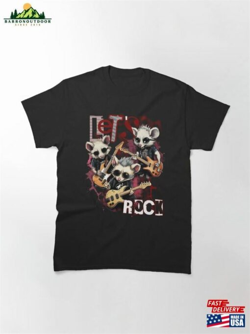 Opossum Band Let’s Rock Sweatshirt Unisex