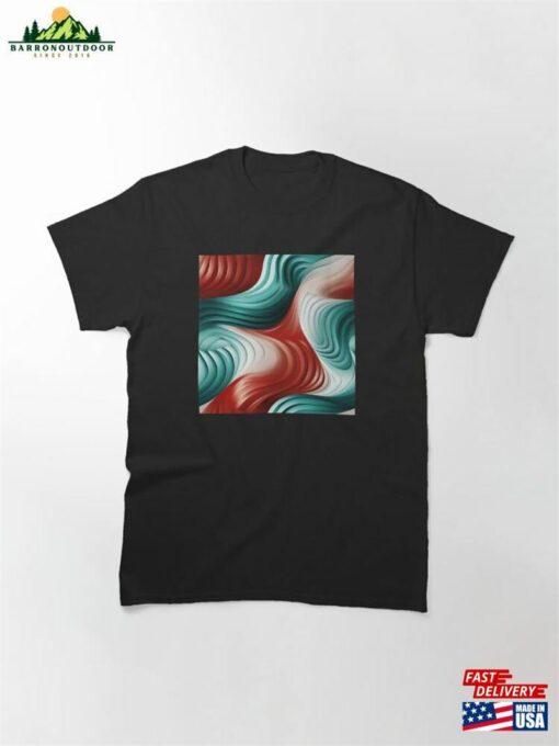 Optical Illusion Pattern Classic T-Shirt Unisex