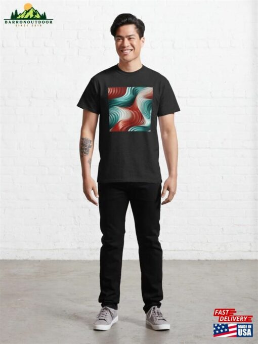 Optical Illusion Pattern Classic T-Shirt Unisex