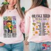 Orange Bird Epcot World Tour Shirt The Eras Flowers And Garden T-Shirt Sweatshirt