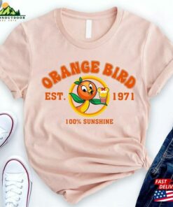 Orange Bird Sunshine Shirt Disney Beach Hoodie Unisex