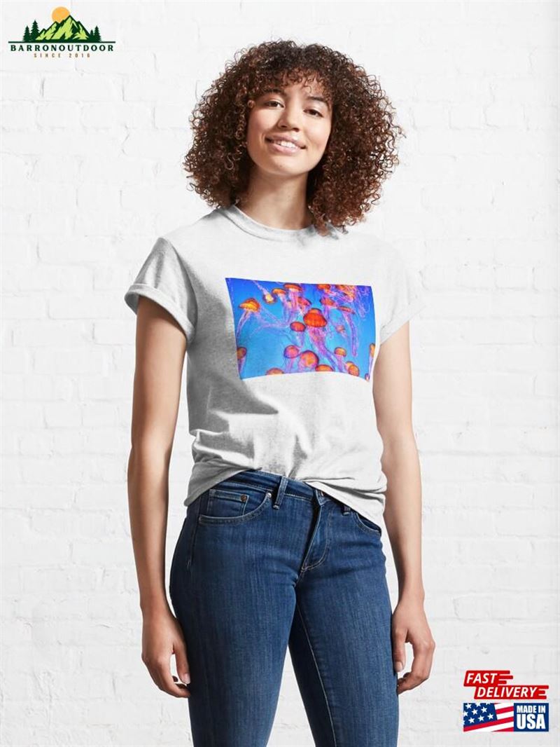 Orange Jellyfish Classic T-Shirt Unisex Sweatshirt Orange Jellyfish Classic T-Shirt Unisex Sweatshirt