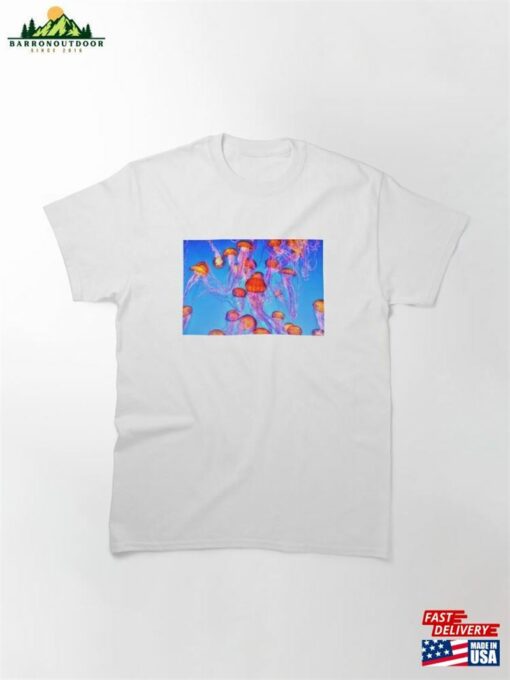 Orange Jellyfish Classic T-Shirt Unisex Sweatshirt