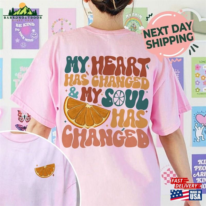 Orange Juice Shirt My Heart Has Changed Music Sweatshirt Unisex Orange Juice Shirt My Heart Has Changed Music Sweatshirt Unisex