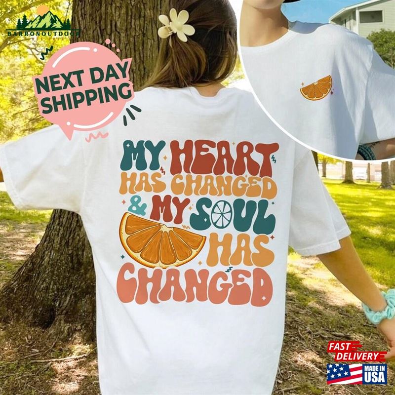 Orange Juice Shirt My Heart Has Changed Music Sweatshirt Unisex Orange Juice Shirt My Heart Has Changed Music Sweatshirt Unisex
