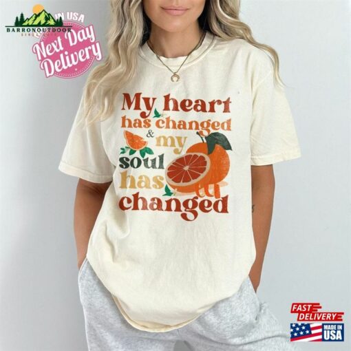 Orange Juice Shirt My Heart Has Changed Noah Kahan Music Unisex T-Shirt