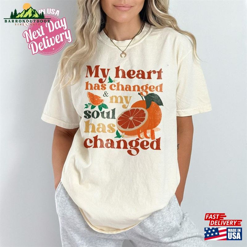 Orange Juice Shirt My Heart Has Changed Noah Kahan Music Unisex T-Shirt Orange Juice Shirt My Heart Has Changed Noah Kahan Music Unisex T-Shirt