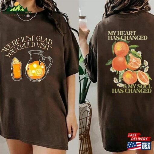 Orange Juice T-Shirt Noah Stick Season 2023 Tour Retro Country Music Sweatshirt Unisex