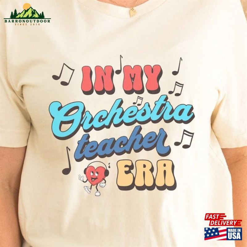 Orchestra Teacher T-Shirt Music Shirt Retro Band Directors Gift Hoodie Classic Orchestra Teacher T-Shirt Music Shirt Retro Band Directors Gift Hoodie Classic