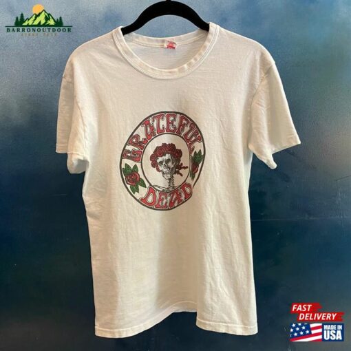 Original 70S Grateful Dead Bertha Skull Shirt Sweatshirt T-Shirt