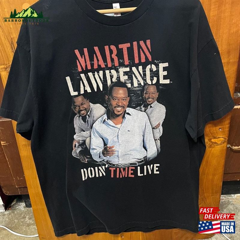 Original Martin Lawrence Doin Time Live Graphic Tee (Xl) Sweatshirt Classic Original Martin Lawrence Doin Time Live Graphic Tee (Xl) Sweatshirt Classic