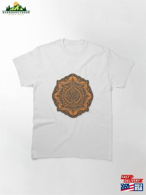 Ornament Beautiful Card With Mandala Classic T-Shirt Hoodie