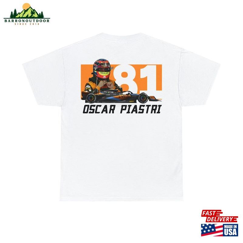 Oscar Piastri Formula 1 Racing Graphic T-Shirt 2023 F1 Shirt Motorsport Clothing Sweatshirt Oscar Piastri Formula 1 Racing Graphic T-Shirt 2023 F1 Shirt Motorsport Clothing Sweatshirt