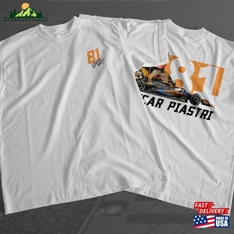 Oscar Piastri Formula 1 Racing Graphic T-Shirt 2023 F1 Shirt Motorsport Clothing Sweatshirt Oscar Piastri Formula 1 Racing Graphic T-Shirt 2023 F1 Shirt Motorsport Clothing Sweatshirt