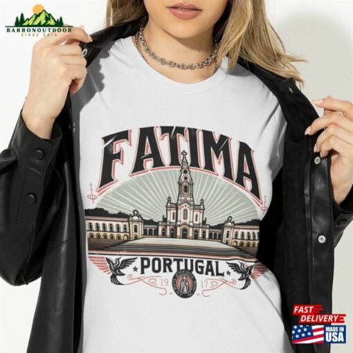 Our Lady Of Fatima Shirt Catholic Vintage Band T-Shirt Sweatshirt