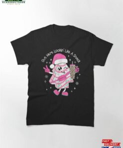 Out Here Looking Like A Snack Cute Boo Jee Xmas Trees Cakes Classic T-Shirt Sweatshirt Unisex