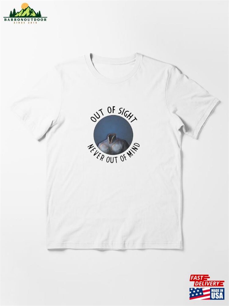 Out Of Sight Never Mind Translucent Essential T-Shirt Classic Out Of Sight Never Mind Translucent Essential T-Shirt Classic