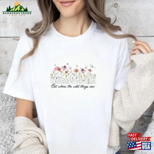 Out Where The Wild Things Are T-Shirt Luke Combs Concert Tour Shirt Unisex