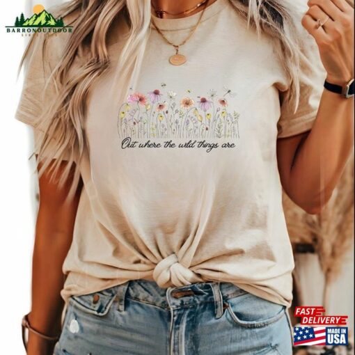 Out Where The Wild Things Are T-Shirt Luke Combs Concert Tour Shirt Unisex