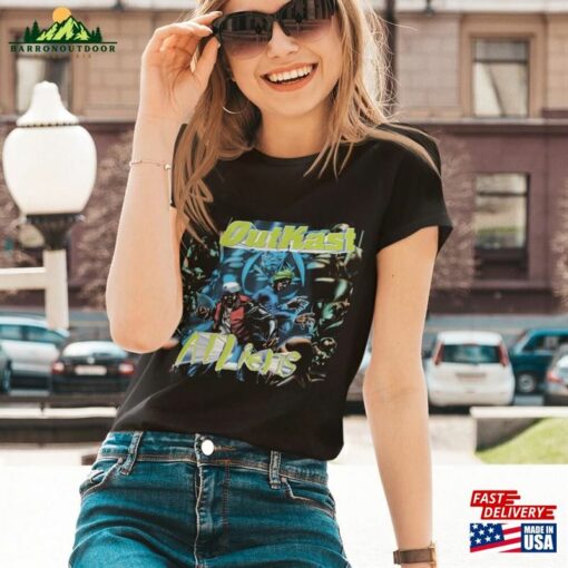 Outkast Band Shirt Atlients Tshirt Women Classic T-Shirt