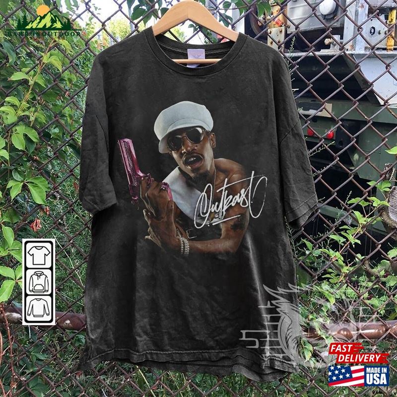 Outkast Rap Shirt Concert 2023 Y2k Merch Vintage Rapper Hiphop Sweatshirt Classic Unisex Outkast Rap Shirt Concert 2023 Y2k Merch Vintage Rapper Hiphop Sweatshirt Classic Unisex