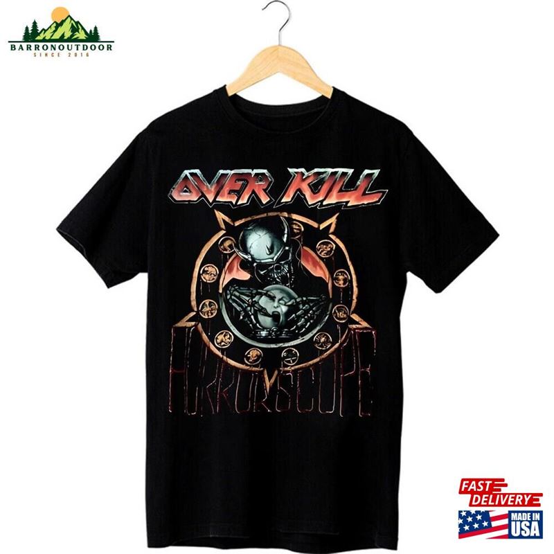Overkill Band Shirt Vintage Metal Tour Music Classic T-Shirt Overkill Band Shirt Vintage Metal Tour Music Classic T-Shirt